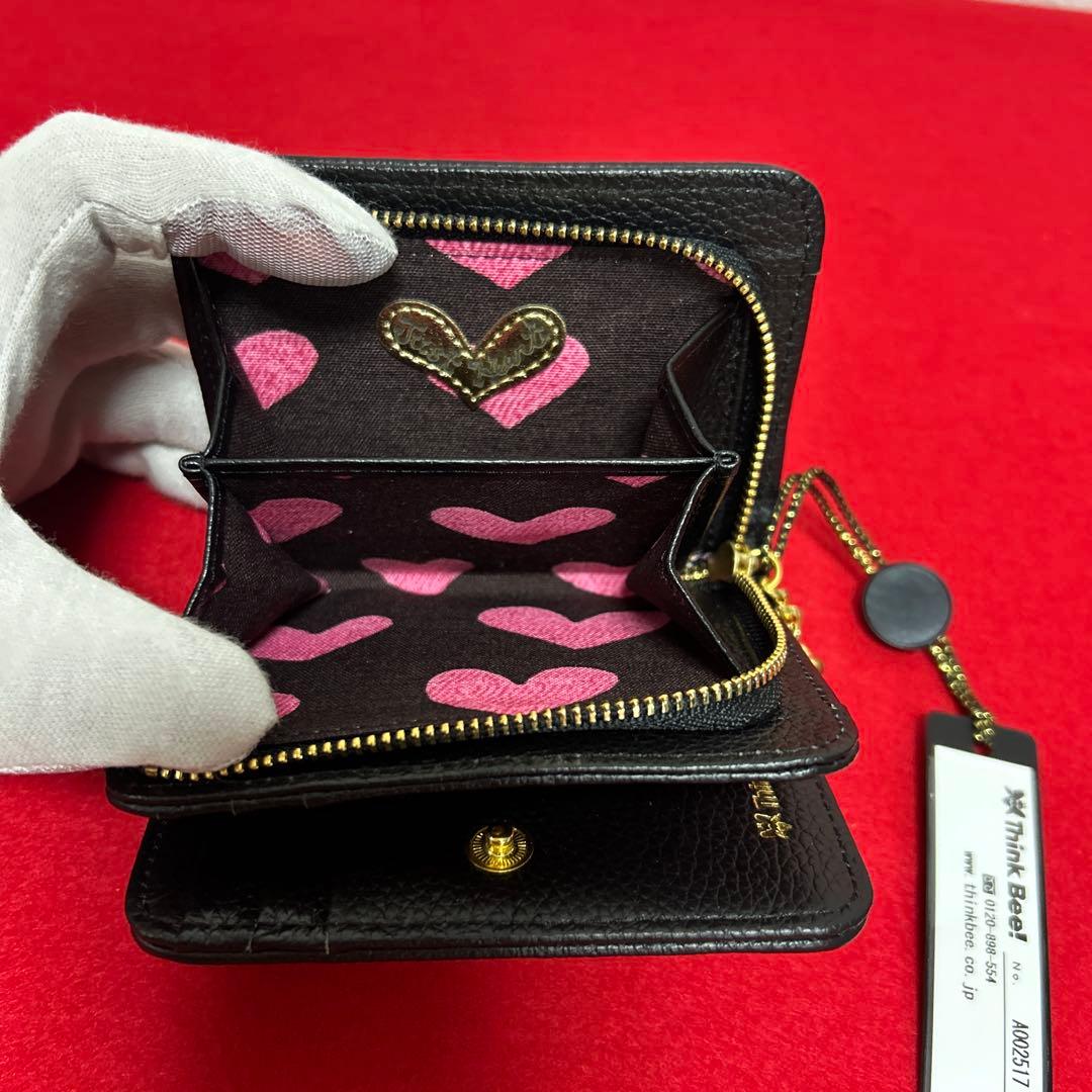 Think Bee シンクビー　未使用レディース財布　ヒョウ柄　箱付き