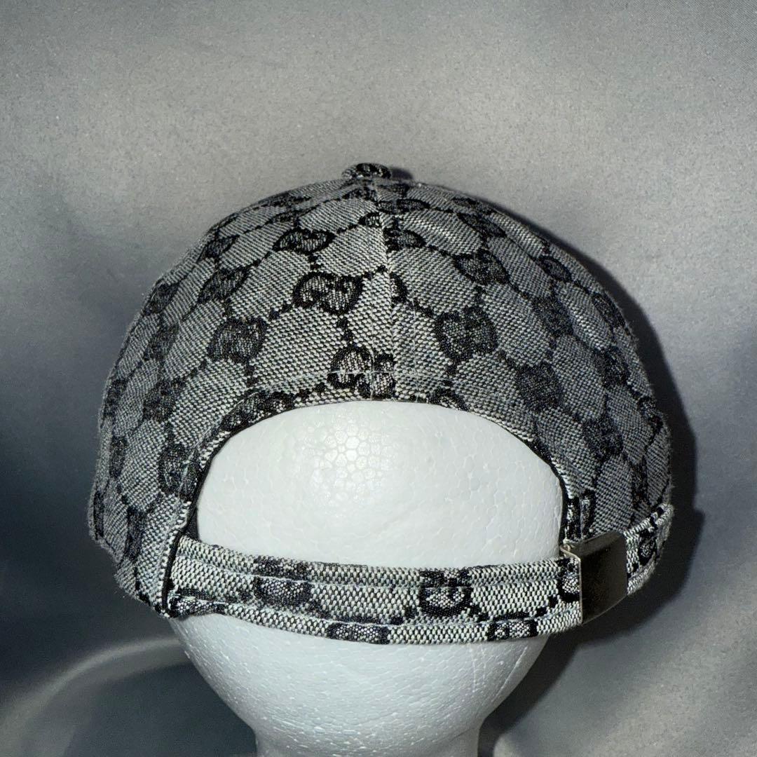 希少美品　GUCCI ベースボールキャップ　GG柄 シェリーライン　男女兼用