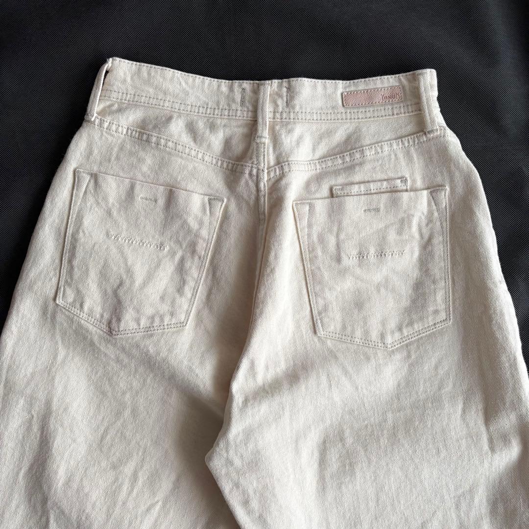 YANUK COLLEEN WIDE TAPERED ワイドテーパード デニム