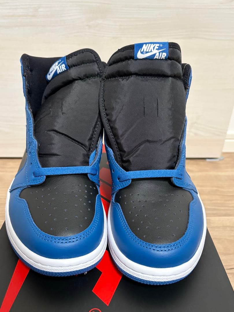NIKE Air Jordan 1 High OG ダークマリーナブルー27cm