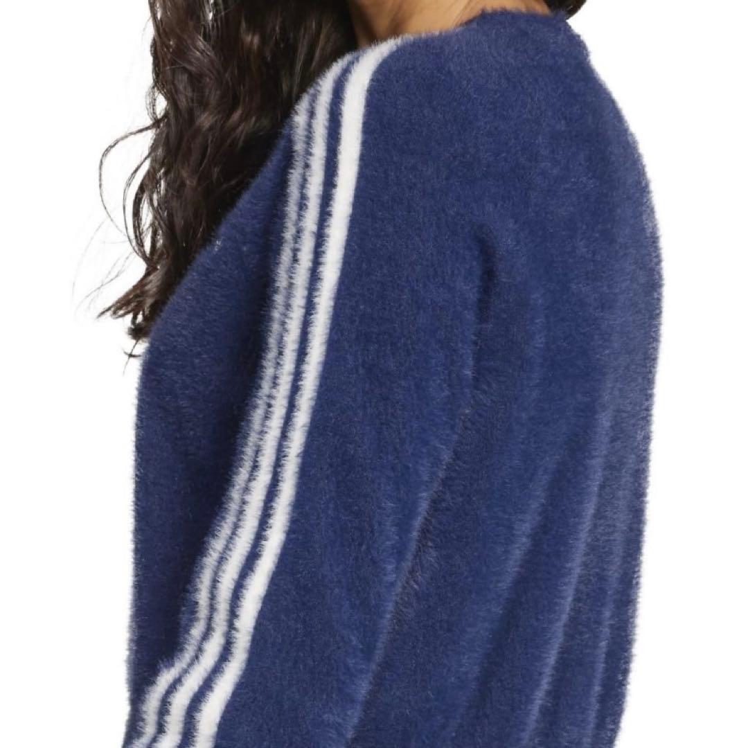 希少3XL⭐️adidas フラッフィーニットカーディガン 重盛さと美 【専用】