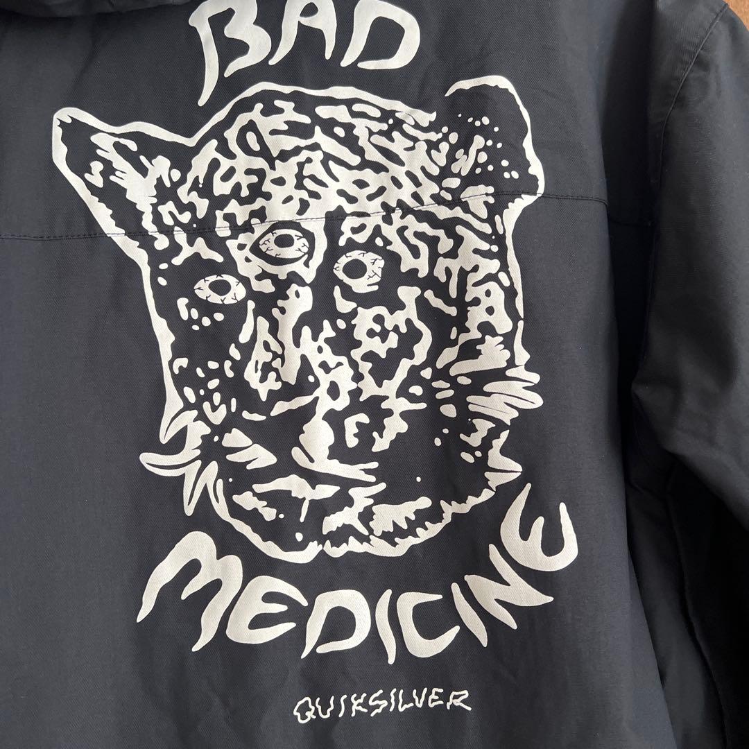 QUIKSILVER スノーボードウェア　ブラック　Mサイズ