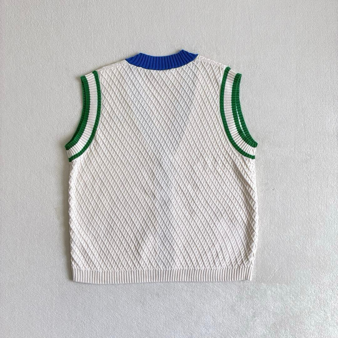 アディダスオリジナルス　アディカラー 70s ニットベスト　M