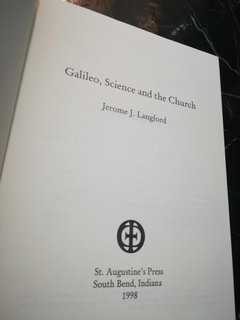 Galileo, Science Church 洋書 ガリレオ 科学と教会