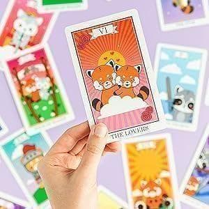 【正規品タロットカード】オーロラエッジ✨ゆる可愛い✨レッサーパンダ＆フレンド