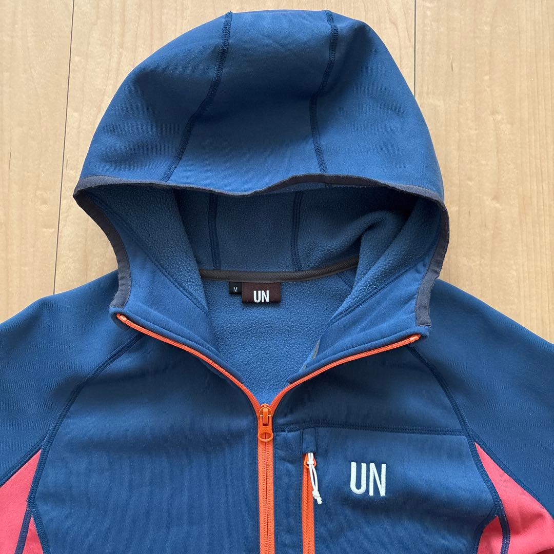 スノーボード unfudge UN3100 Mid weight fleece hoody M