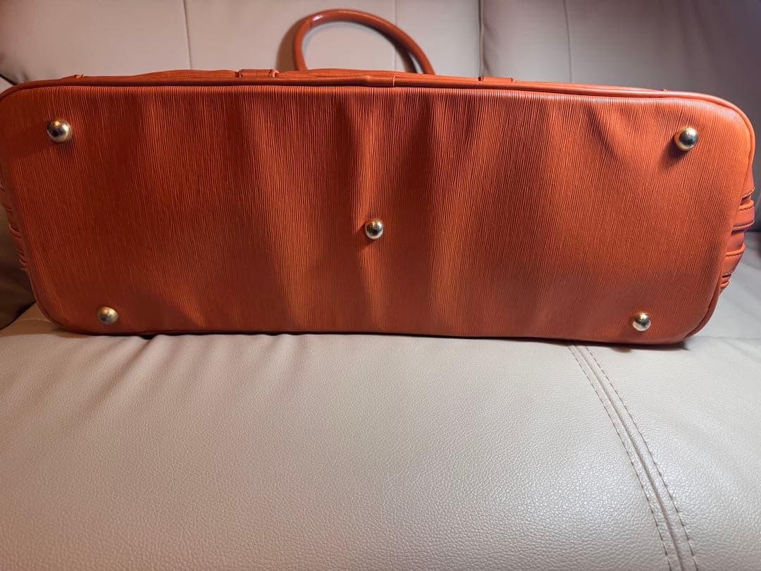 【BALENCIAGA】ボストンバッグ オレンジ