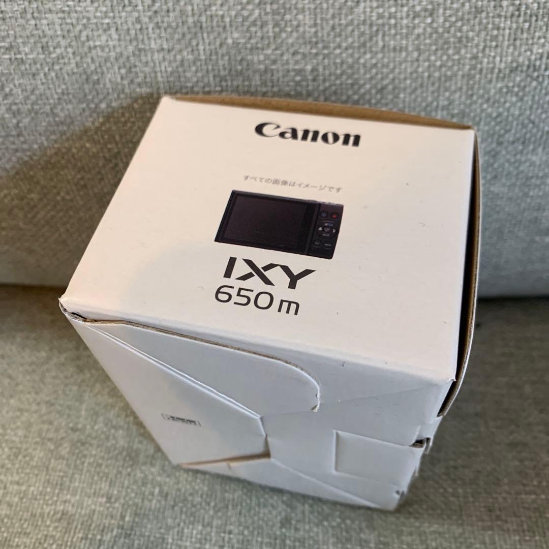 【新品未使用】Canon IXY 650 m ブラック キヤノン コンデジ