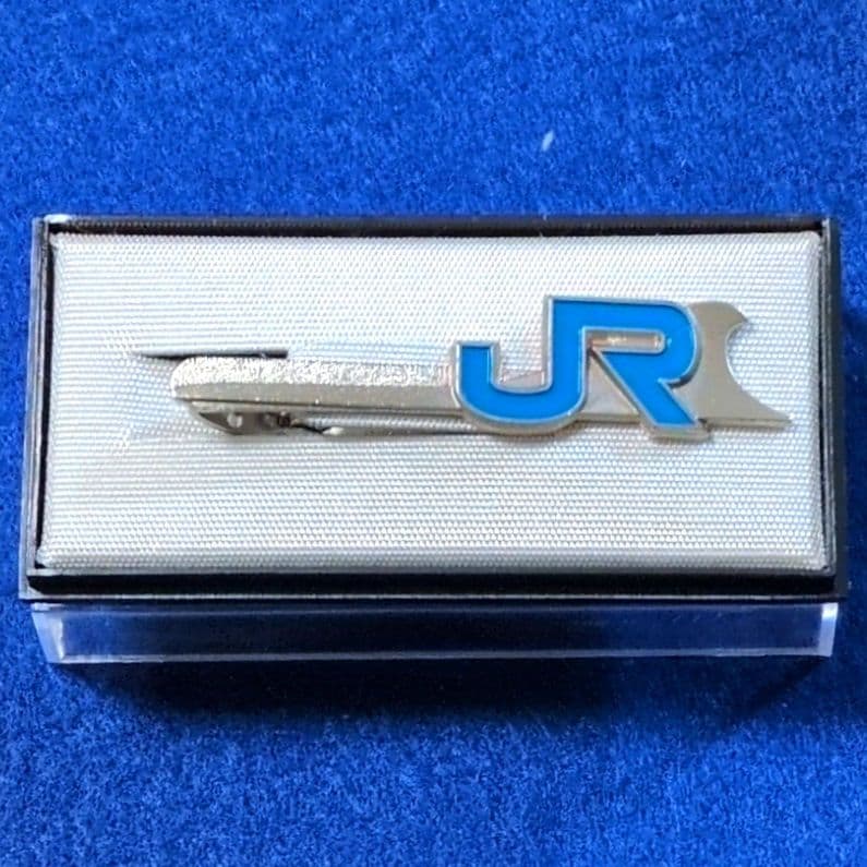 鉄道ネクタイピン 鉄道関連ネクタイピンJR西 発足時(当時物)未使用品