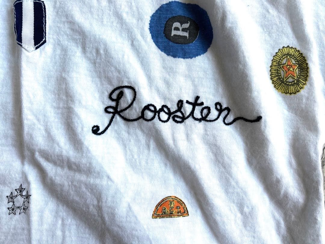 45R プリント刺繍ワッペン　Tシャツ