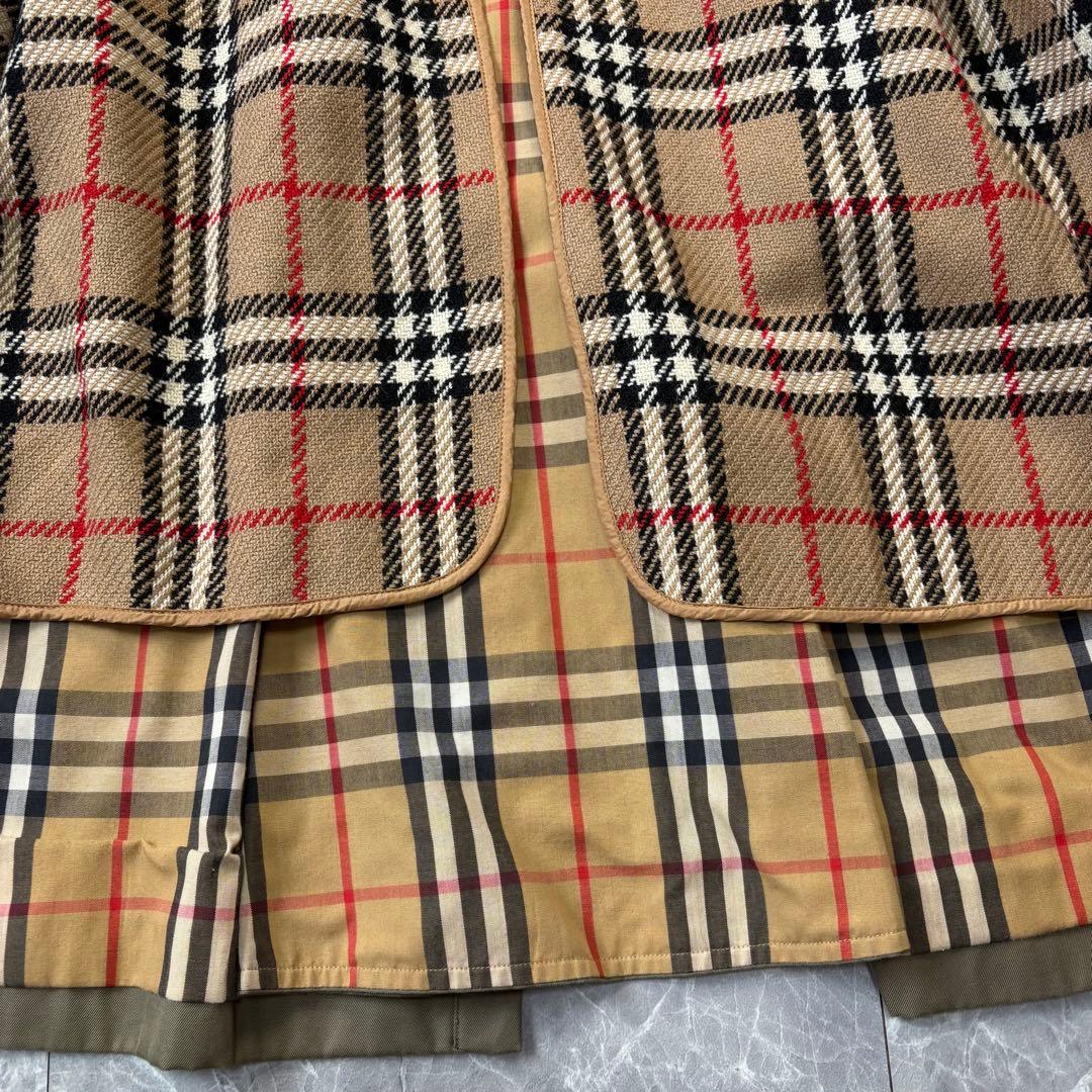 未使用級♡バーバリー　トレンチコート　ベルト　ライナー　ノバチェック カーキ