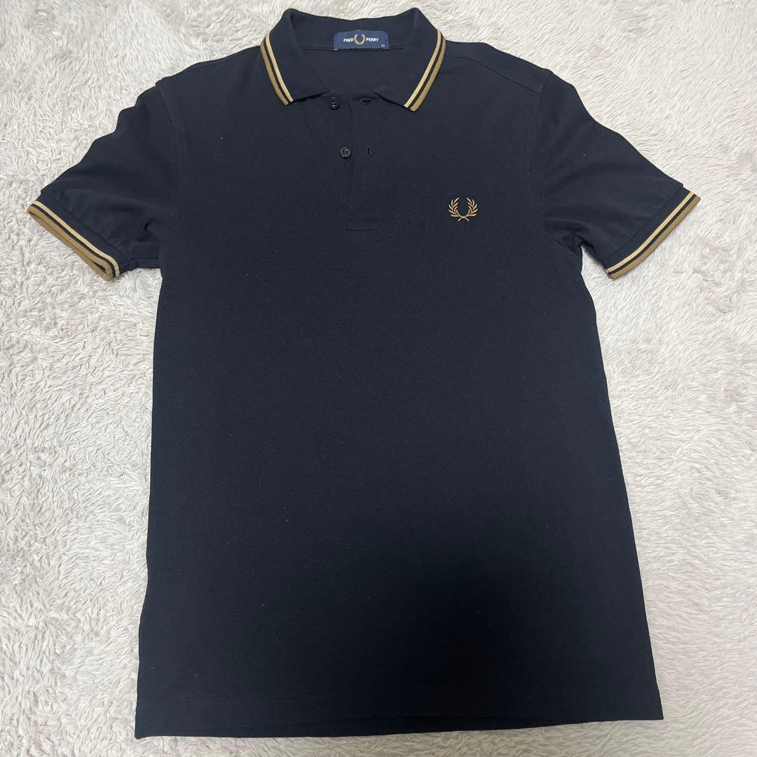 n*2様 FRED PERRY ツインティップライン ワンポイントロゴ刺繍ポロシ