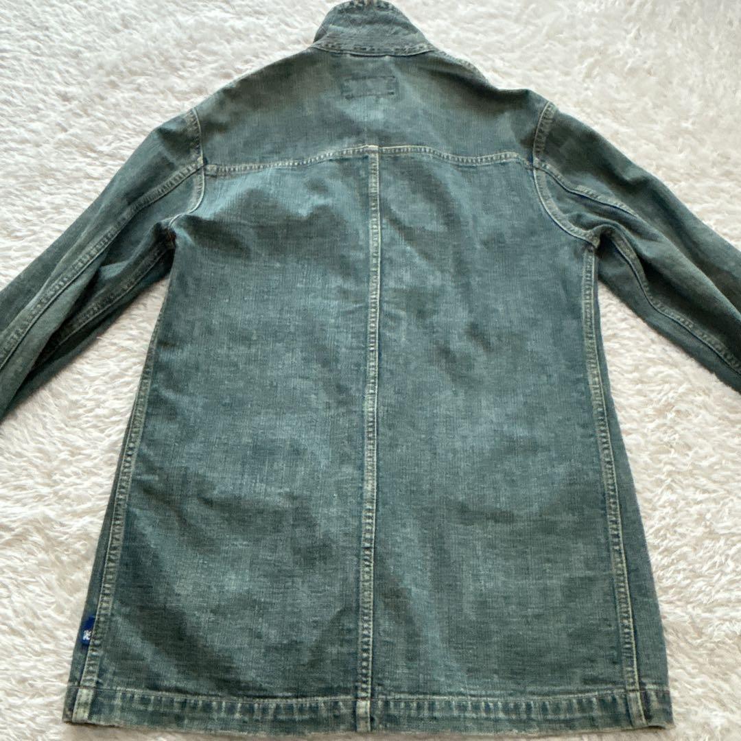 R.NEWBOLD ポールスミス】デニム カバーオール ダメージ XL