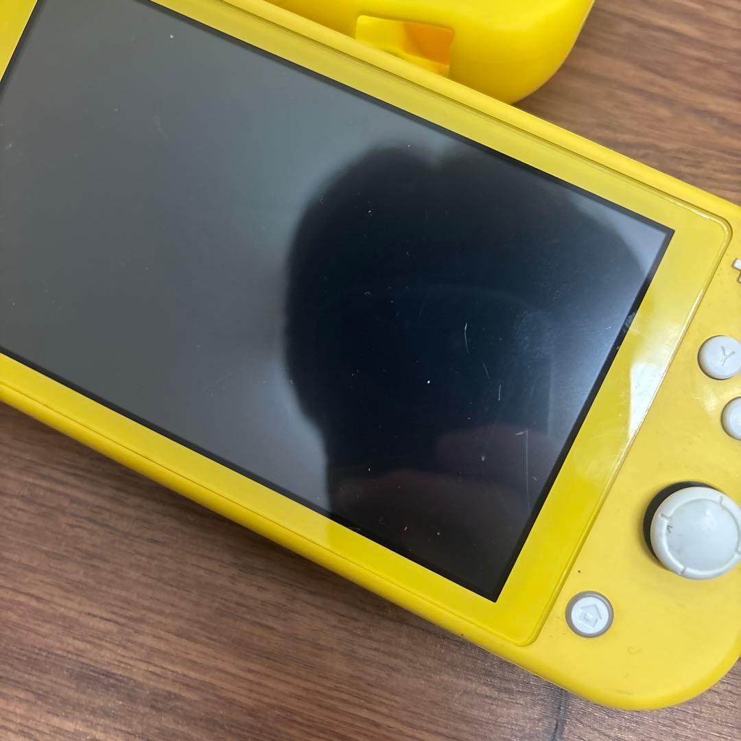 Nintendo Switch Lite イエロー ゲーム機 本体 カバー付き