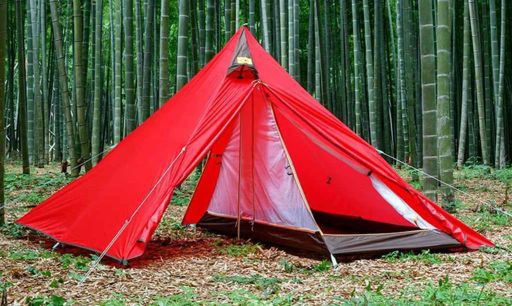 tent-Mark DESIGNES パンダテント＆タープセット（レッド）