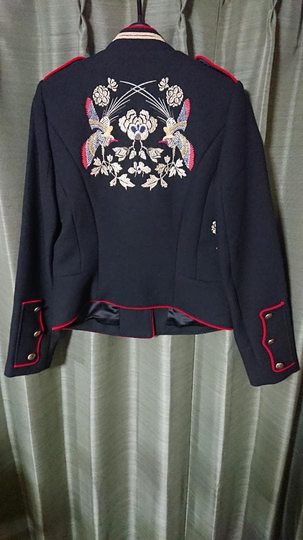 新品　ZARA TRF 刺繍　ミリタリー　ナポレオン 　ジャケット