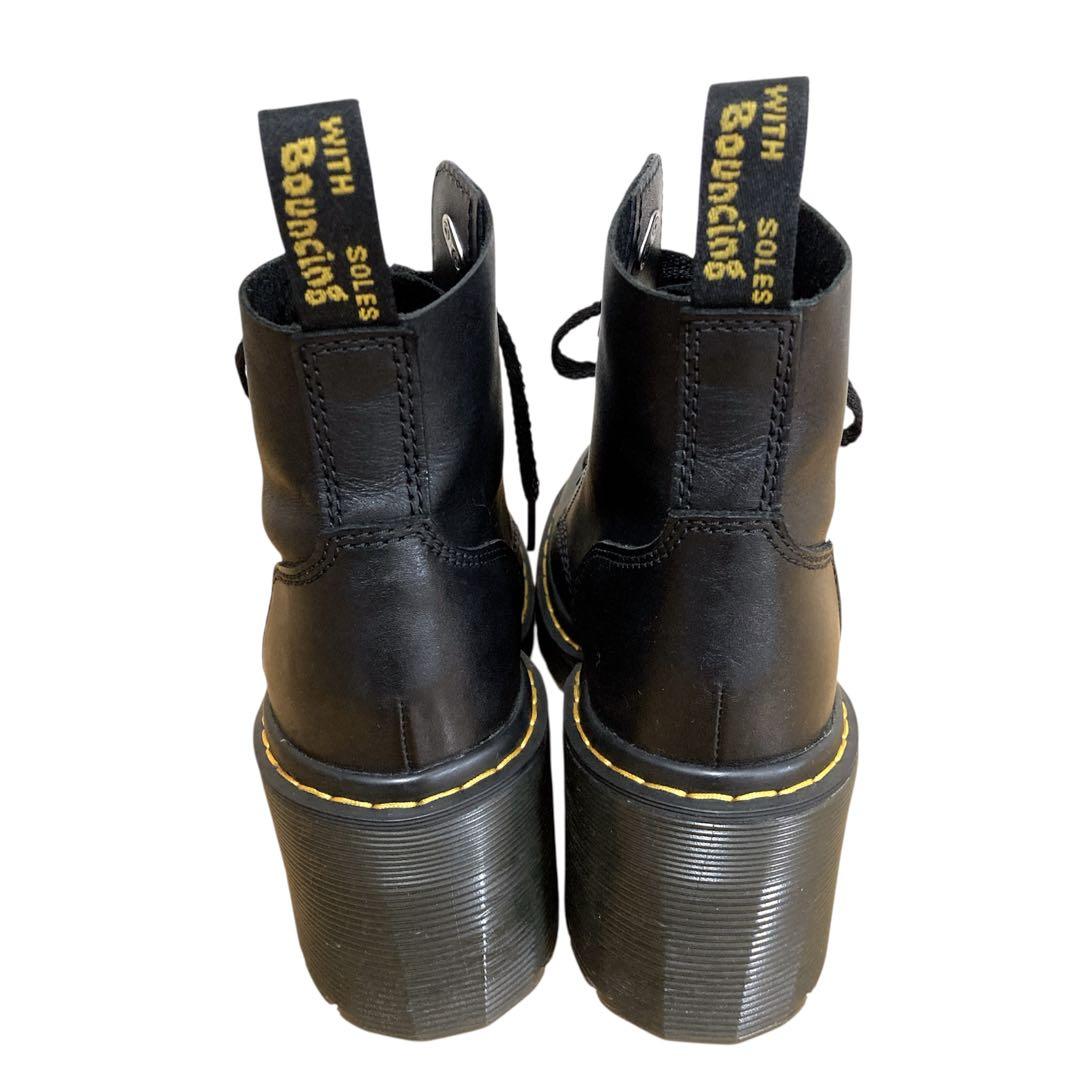 【極美品】Dr. Martens JESY 6 タイ ブーツ チャンキーヒール