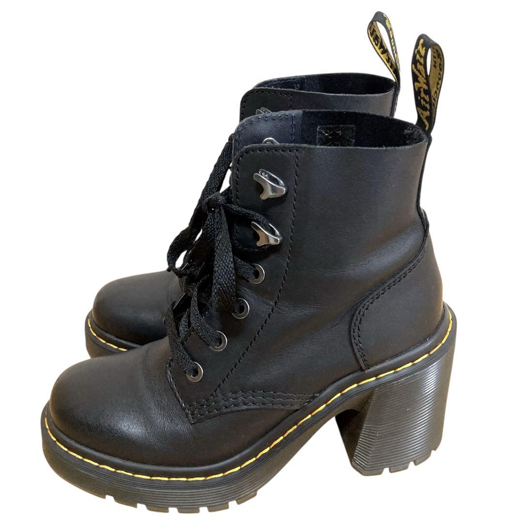 【極美品】Dr. Martens JESY 6 タイ ブーツ チャンキーヒール