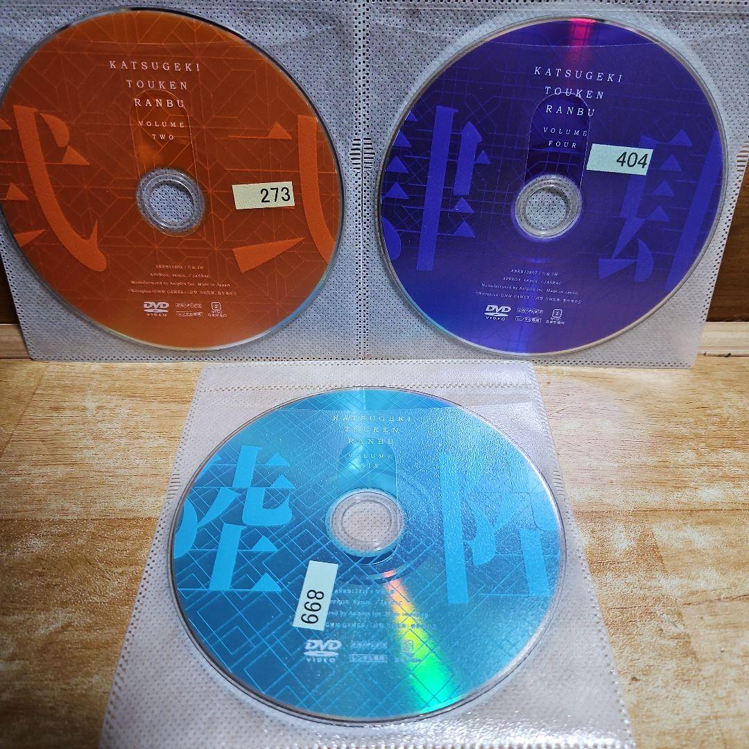 刀剣乱舞　DVD １９巻セット　其の一～