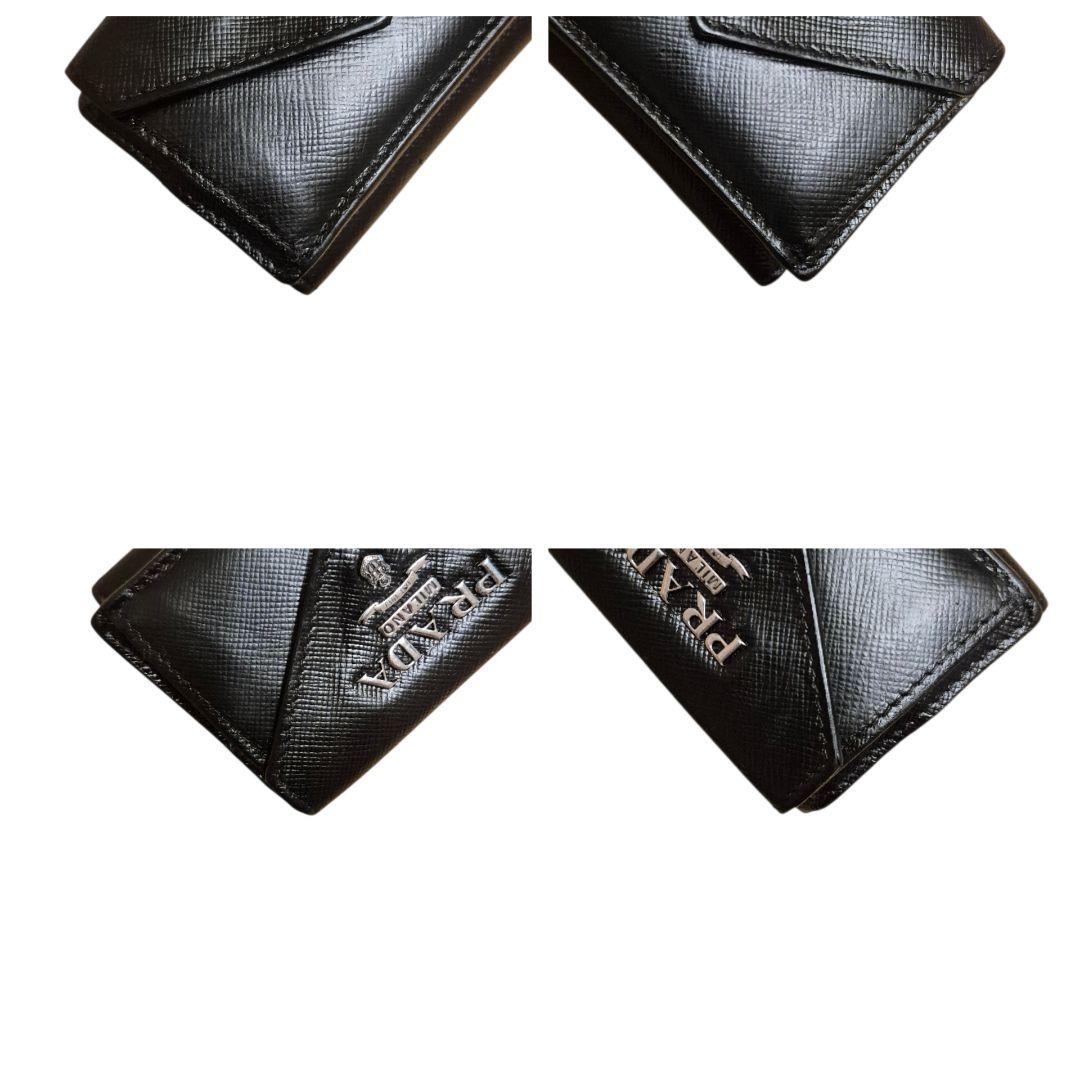 ＰＲＡＤＡ　プラダ　サフィアーノ　三つ折り財布 v