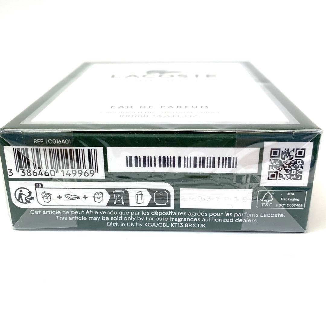 4723 新品未開封 LACOSTE ORIGINAL 100ml おまけ付き