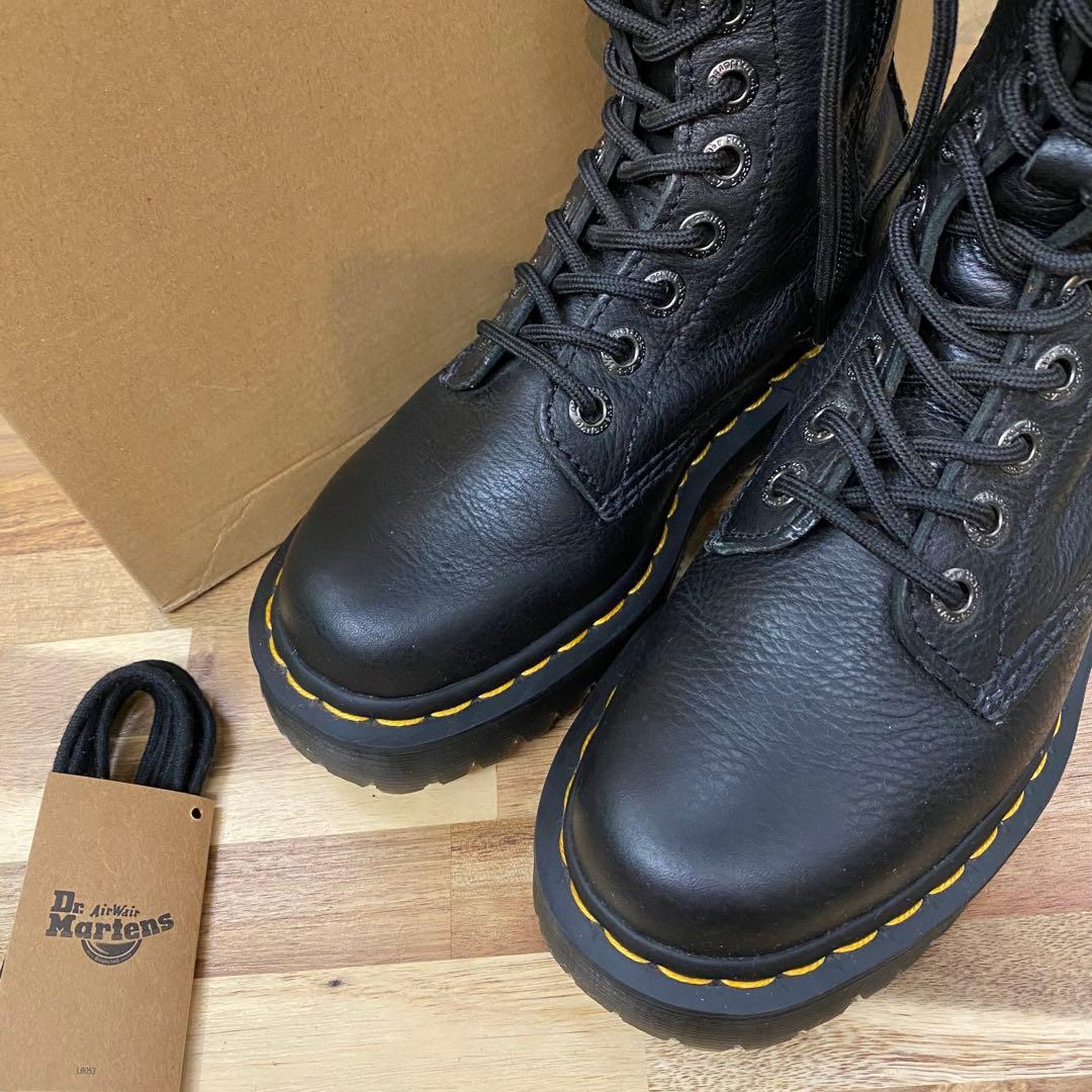 【美品】 Dr.Martens 20ホール レザーブーツ 22.5~23.0cm