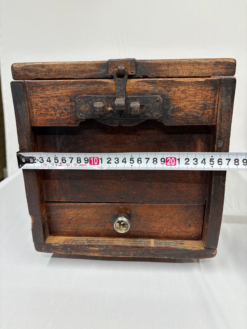 船金庫　箪笥　銭箱　賽銭箱　骨董　時代物　アンティーク　レトロ　コレクション