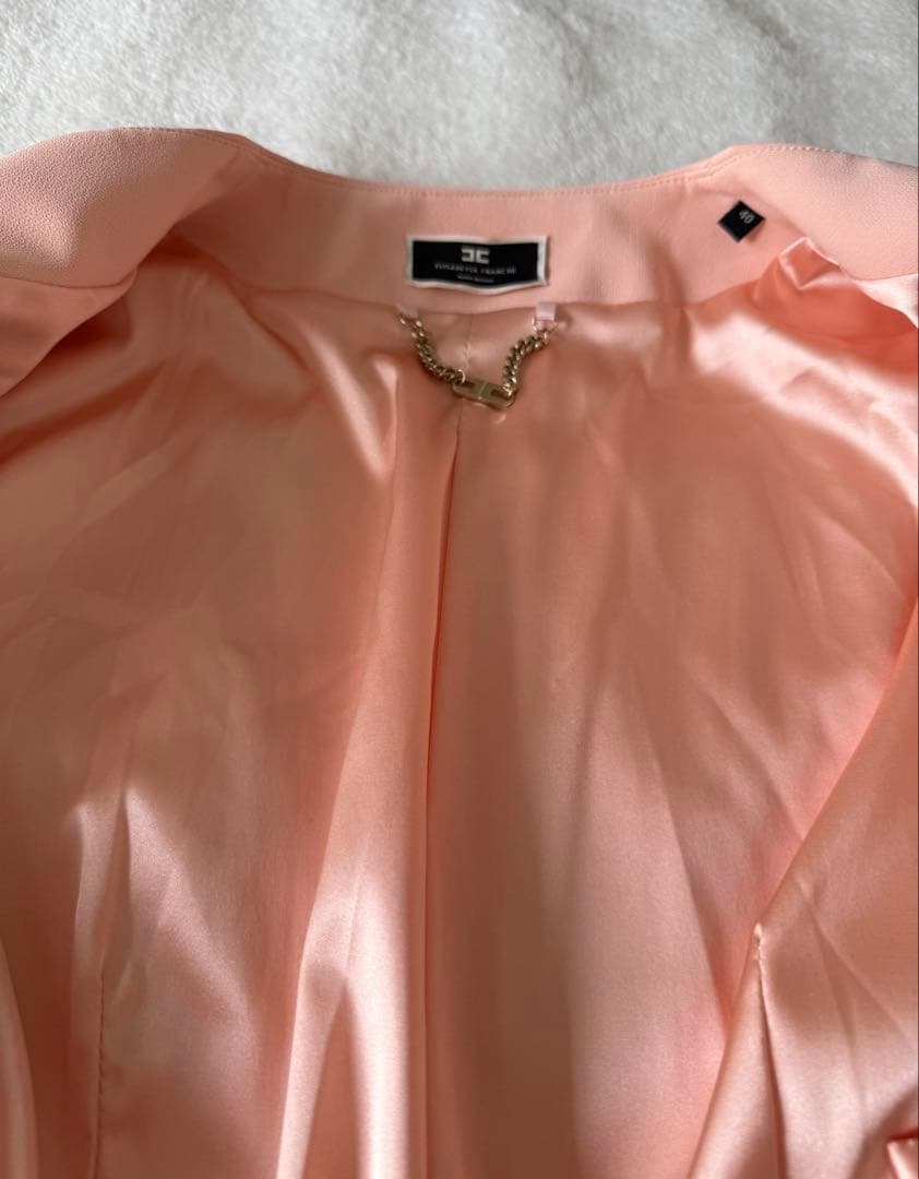 ELISABETTA FRANCHI ピンク ジャケット 40 S