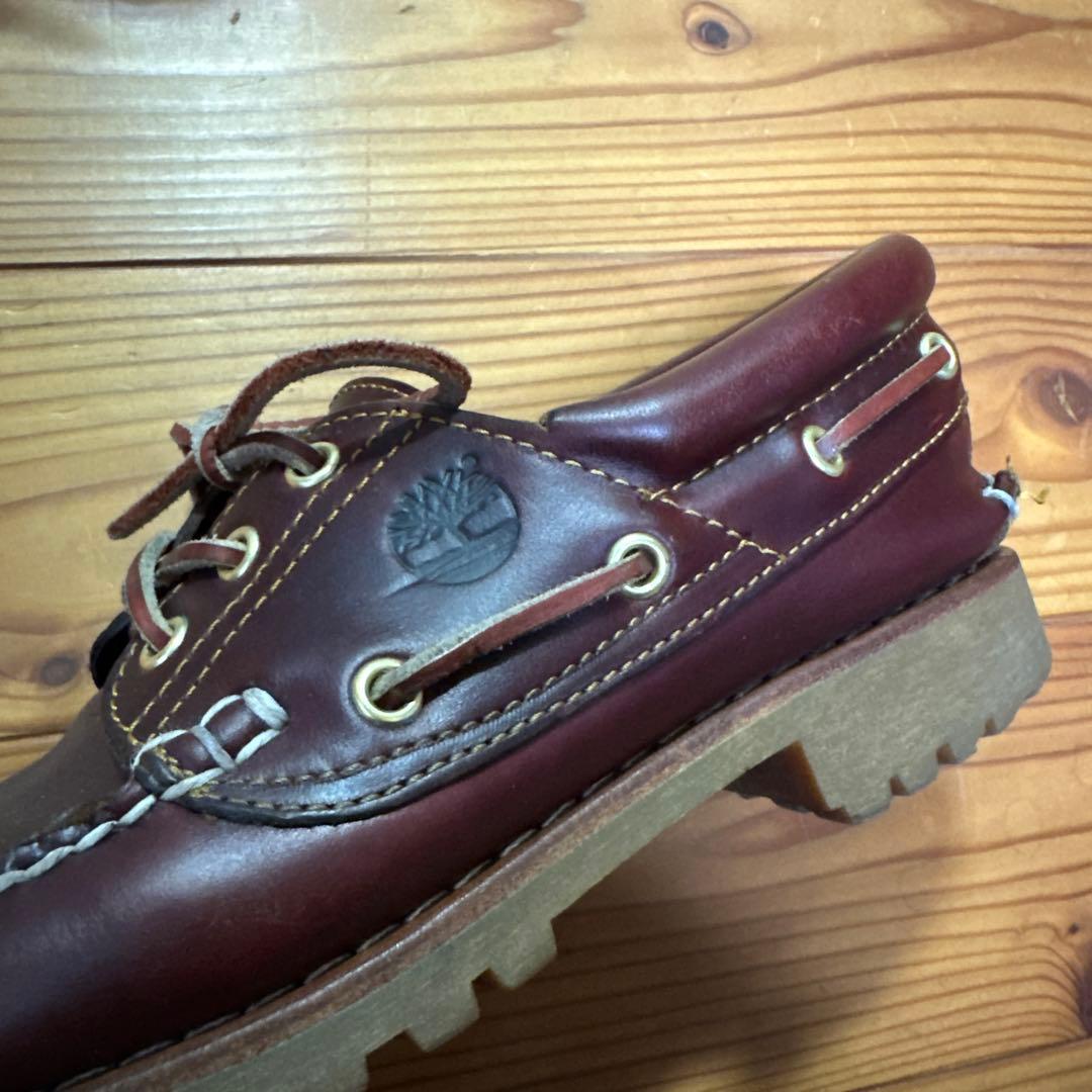 【Timbarland】3EYE CLASSIC LUG バーガンディ