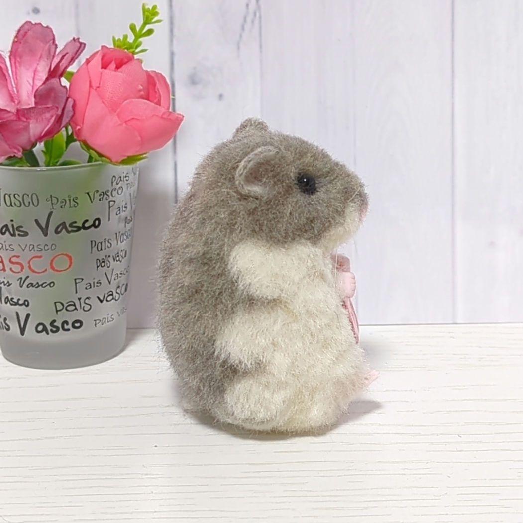 386 ふわもこ ハムスター 羊毛フェルト