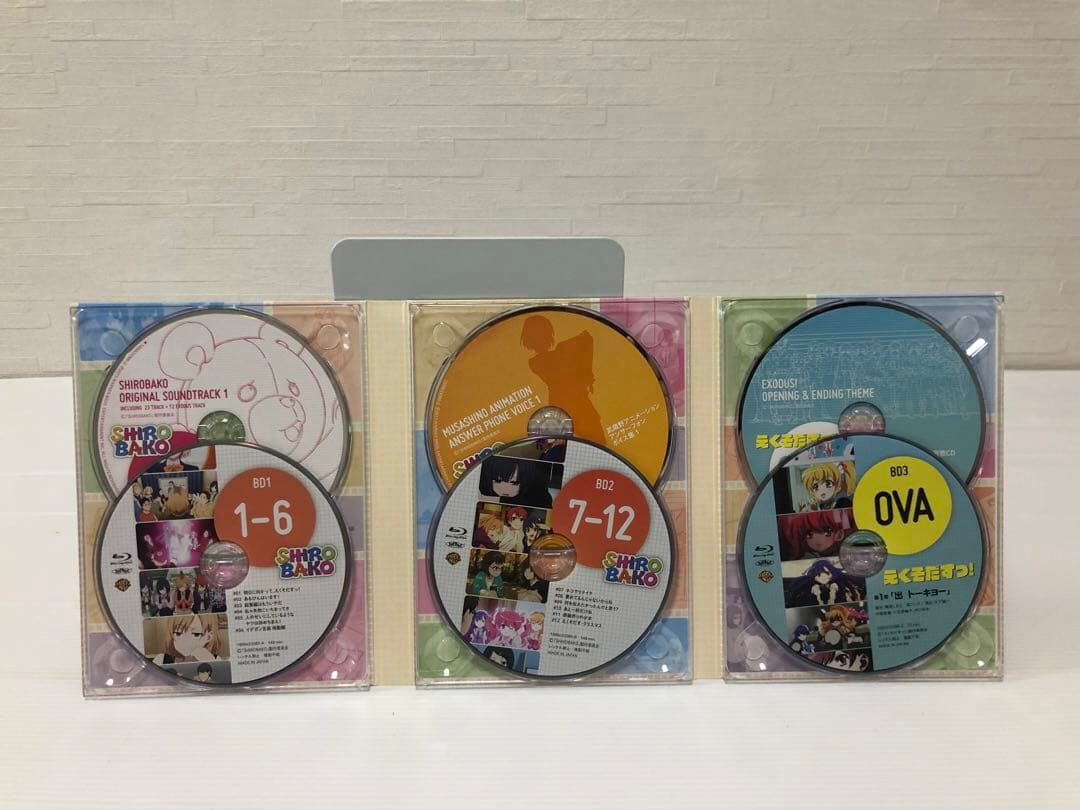 ◆SHIROBAKO Blu-ray プレミアムBOX vol.1 vol.2