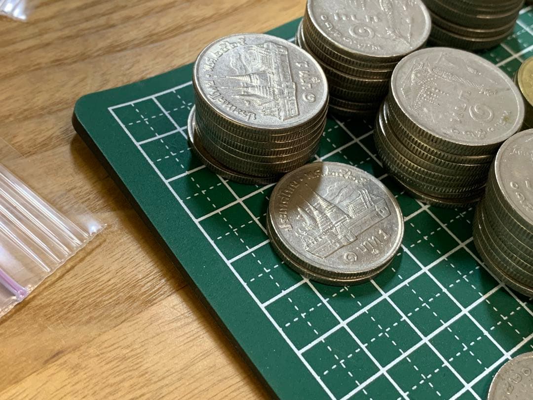 タイ　記念硬貨　旧硬貨　サタン　バーツ　　まとめ売り