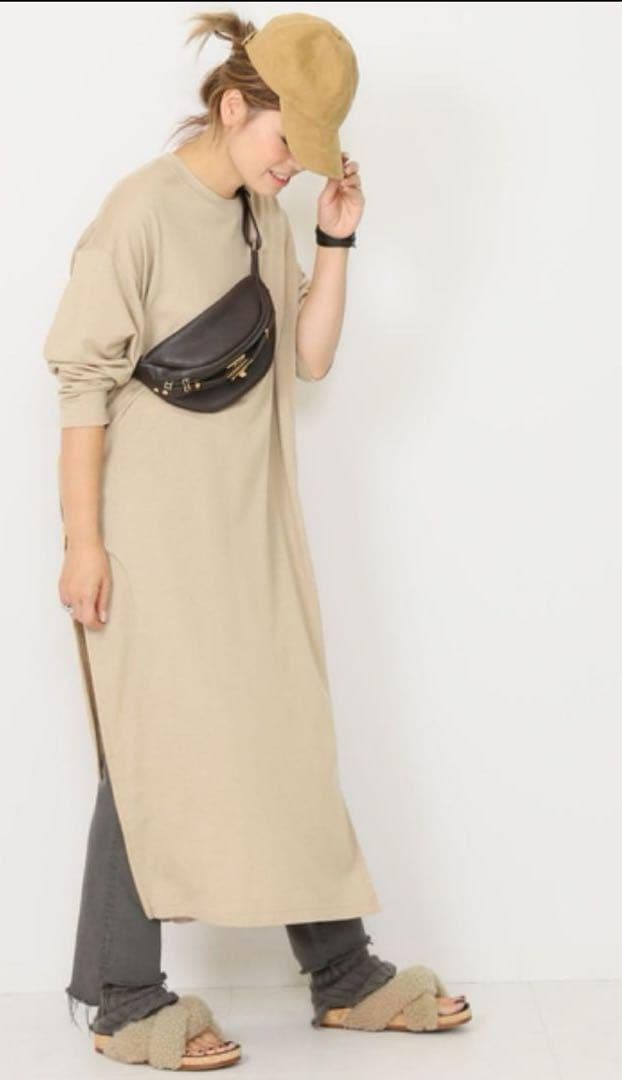 美品　SITA PARANTICAシボカワウエストポーチ