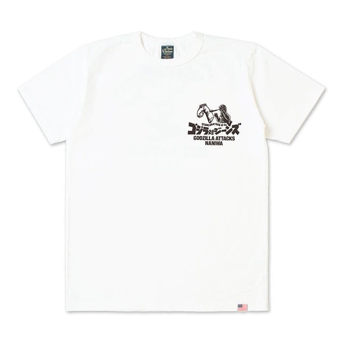 新品 ステュディオダルチザン　ゴジラコラボTシャツ GZ-016 L 日本製