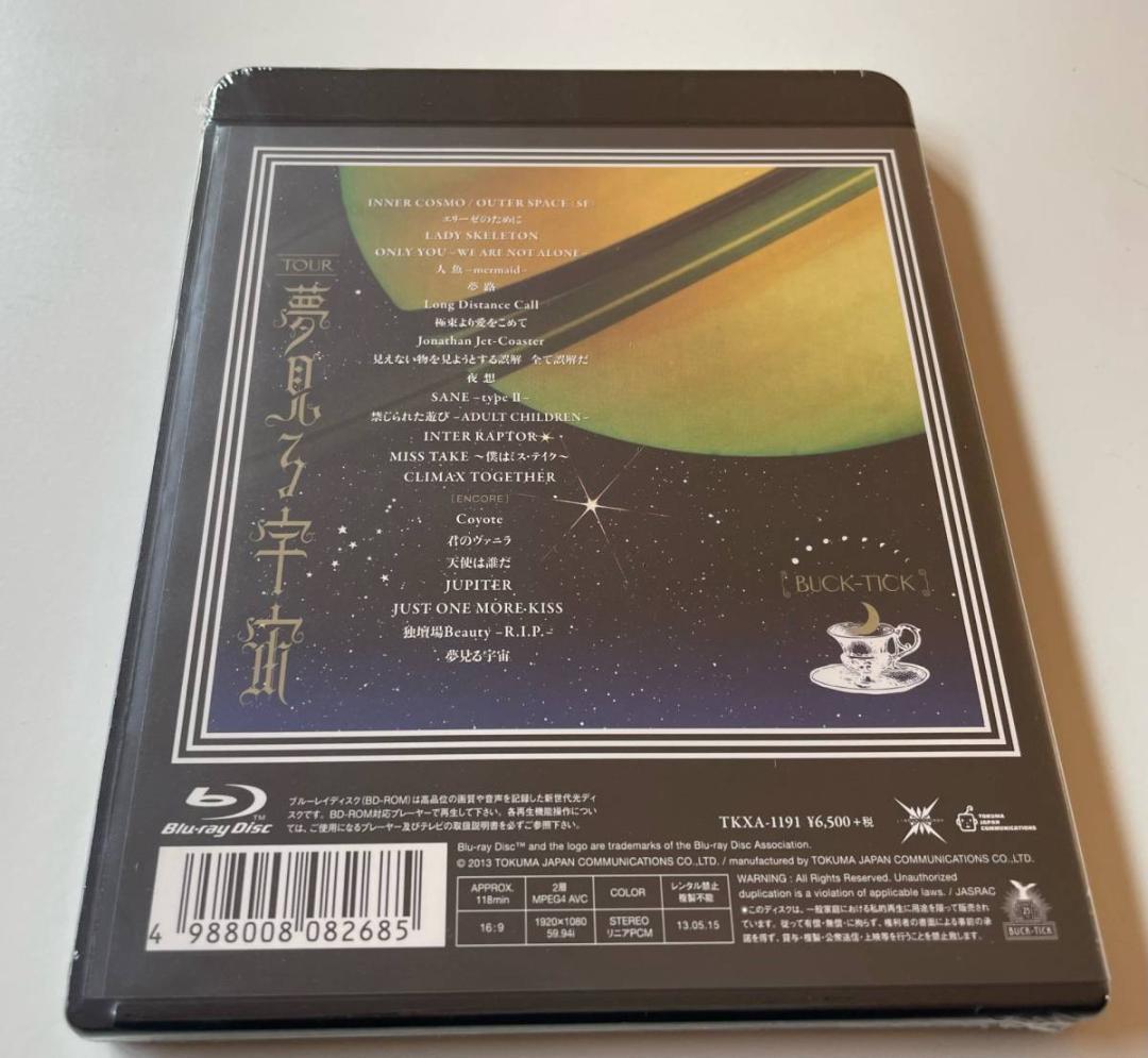 1 Blu-ray ブルーレイ BUCK-TICK TOUR 夢見る宇宙 通常盤