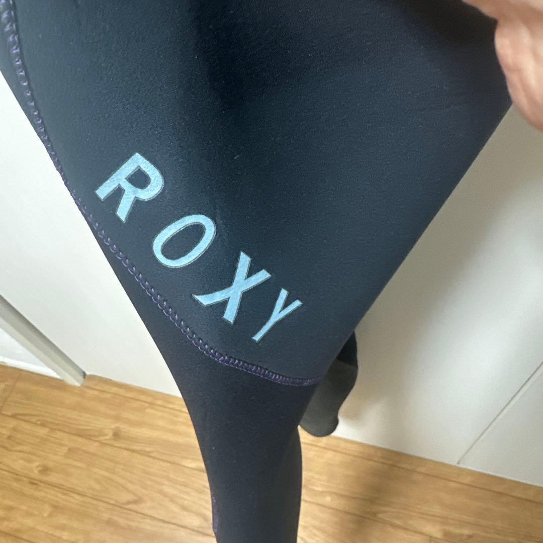 ❤️週末値下げ！❤️ROXY❤️５㎜フルスーツ❤️ブラック/パープル