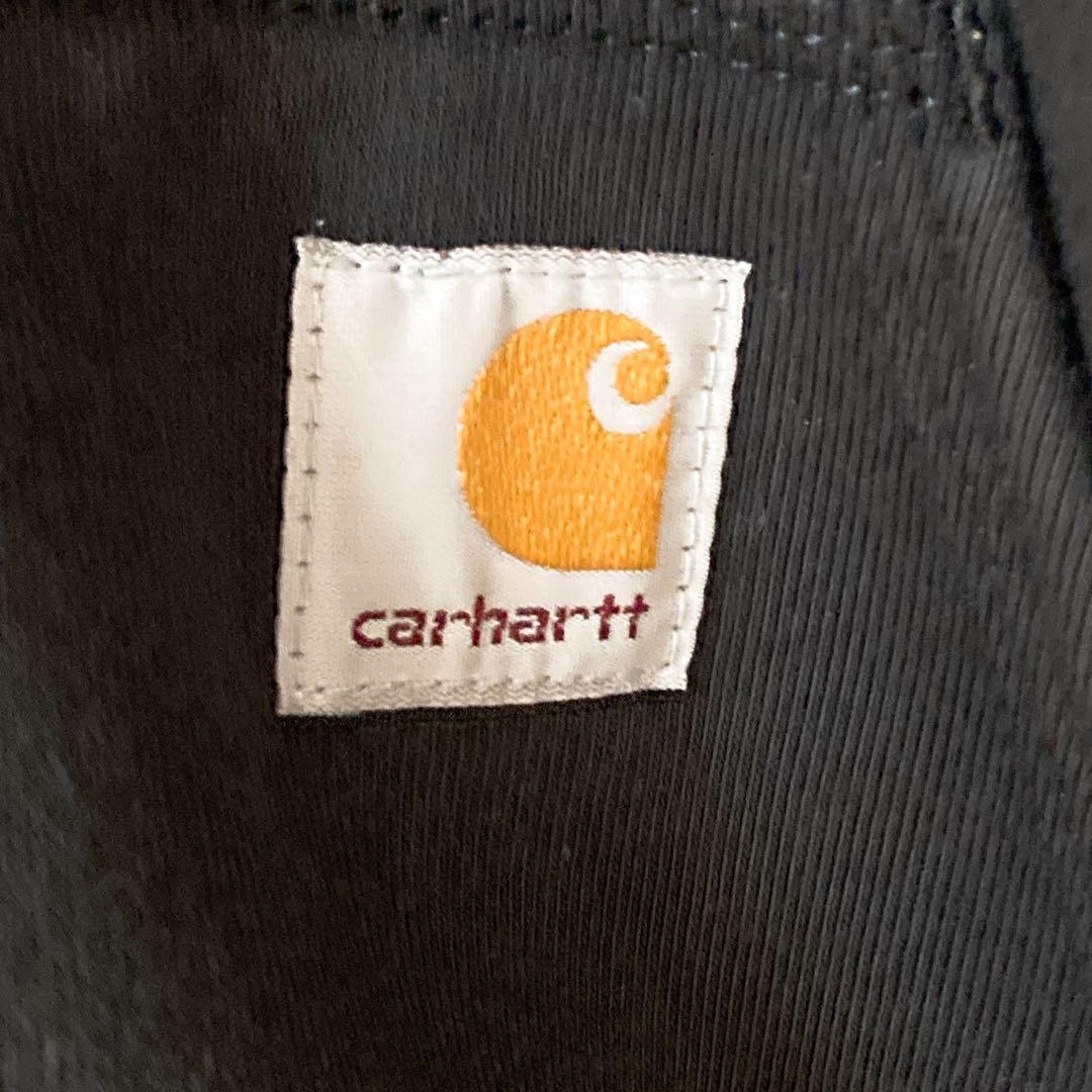 《人気》　カーハート　carhartt ジップアップパーカー　ネイビー　S