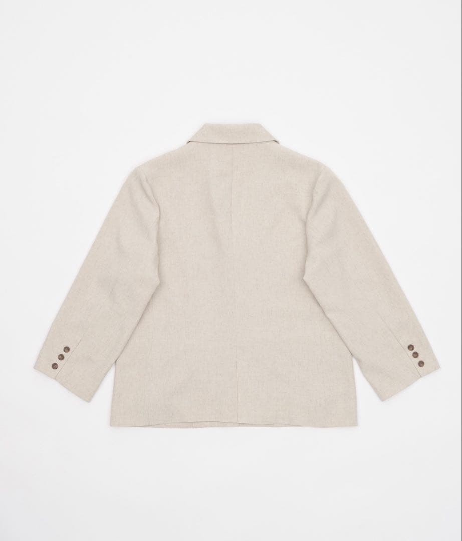 【完売】OLUN linen blend jacket/リネンブレンドジャケット