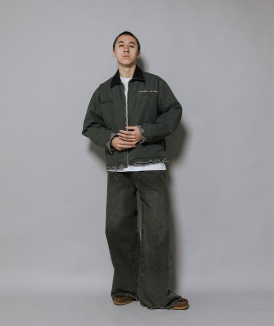 【WOKE EDGE】 Workers Jacket ミリタリージャケット