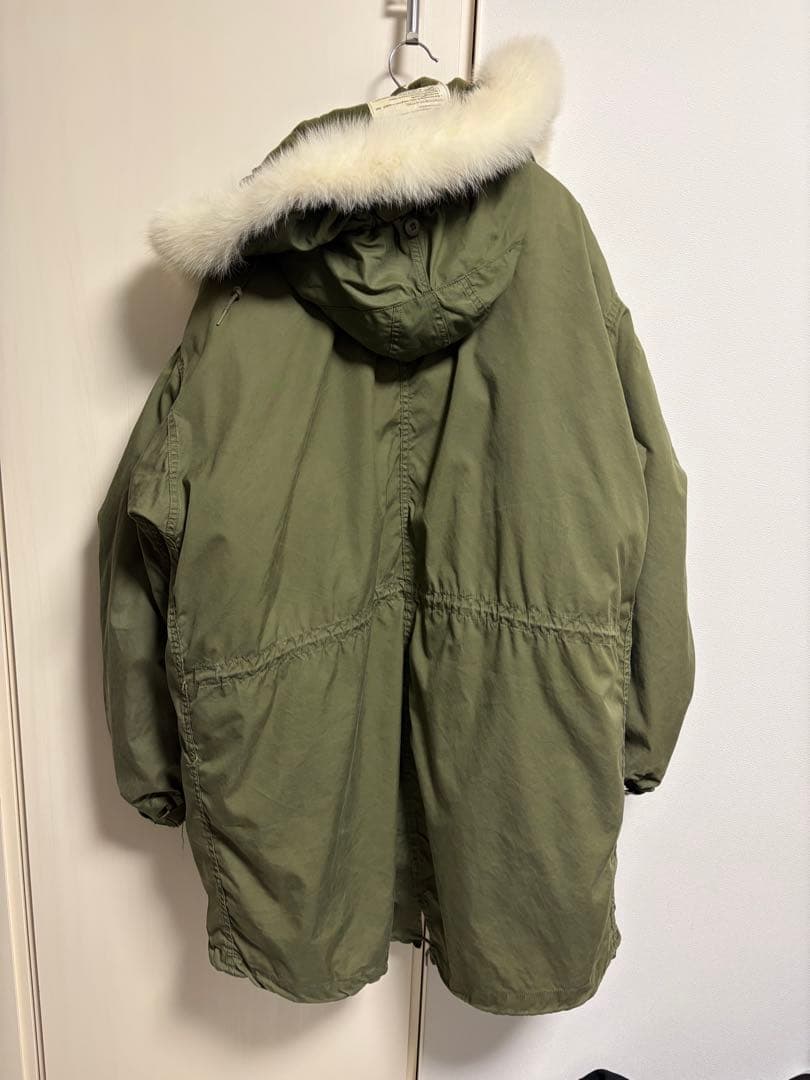 アメリカ軍実物放出品M-65フィッシュテールパーカーモッズコート フルセット