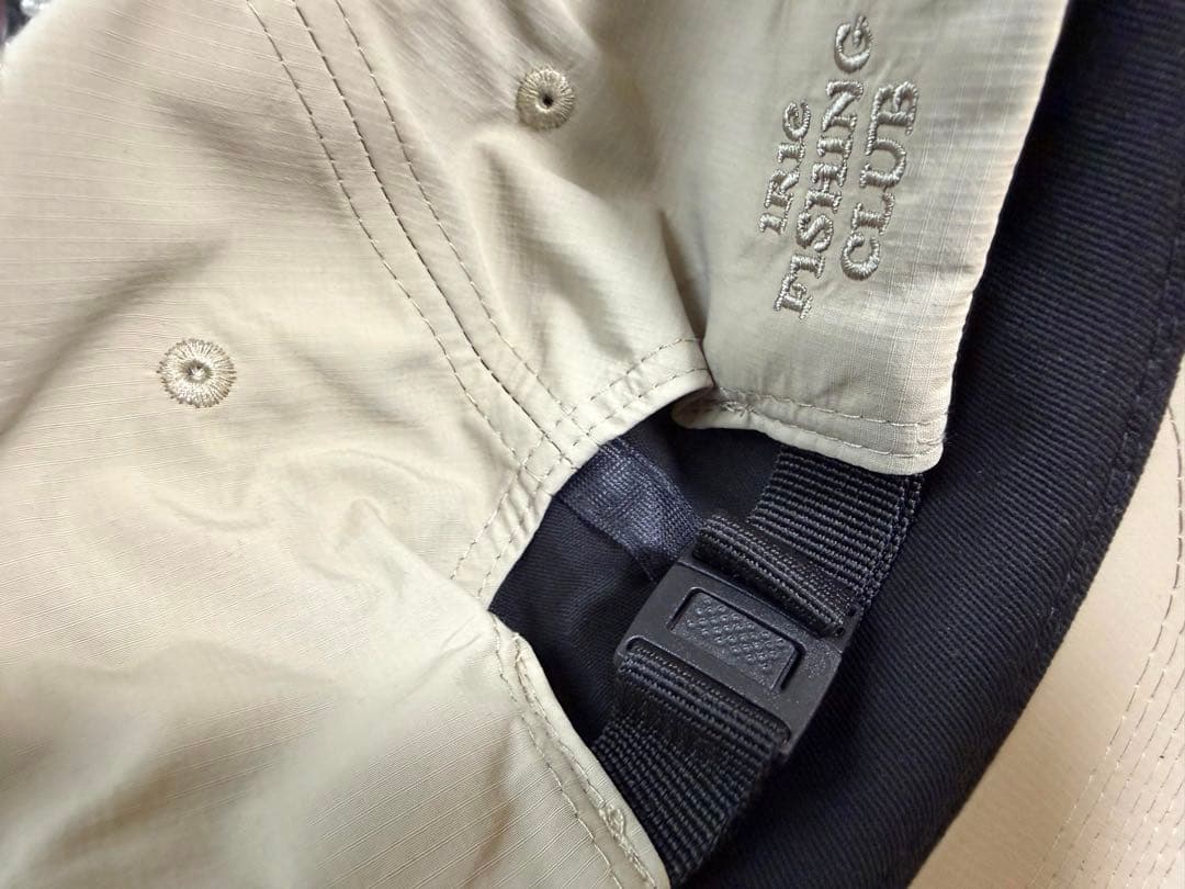 IRIE FISHING CLUB ナイロンキャップ　ベージュ