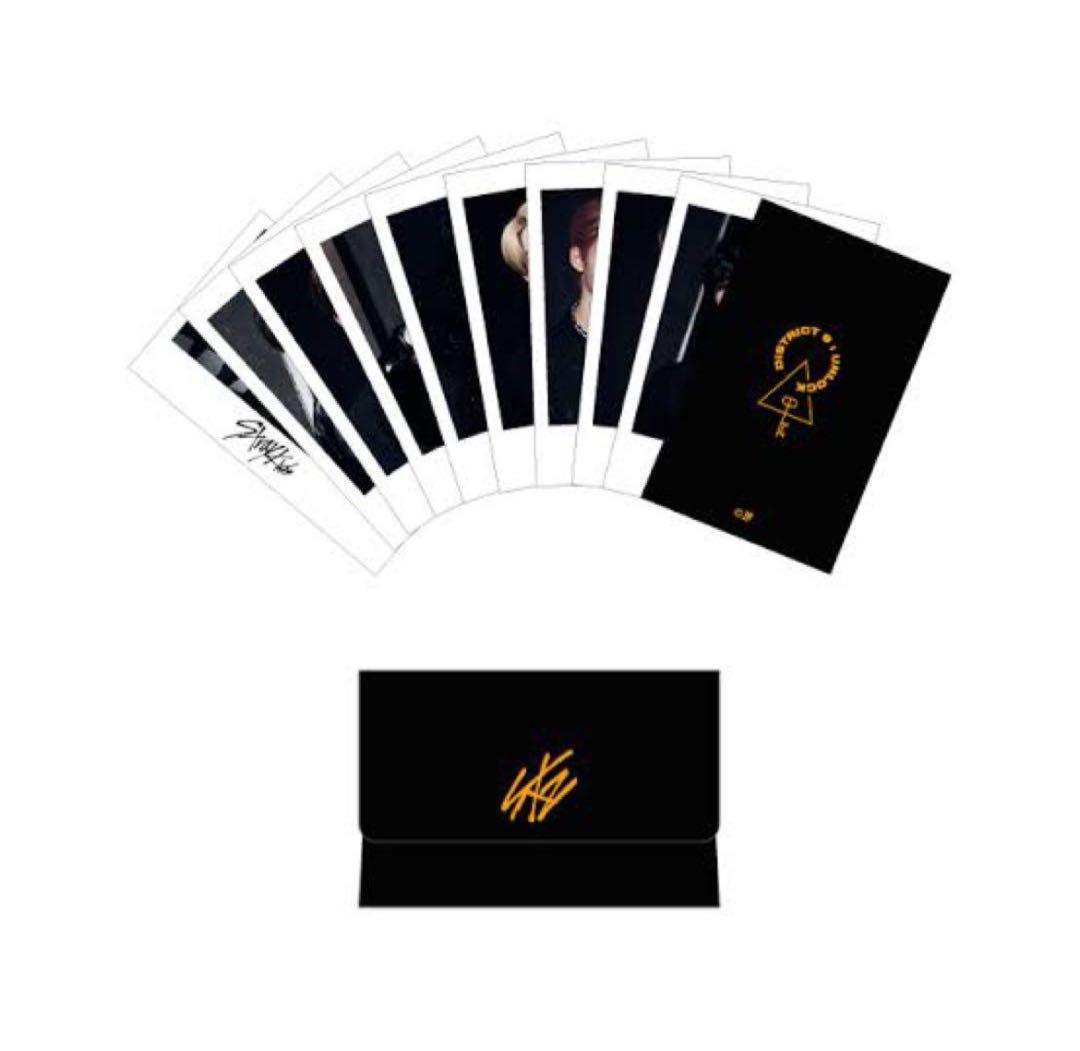 StrayKids DISTRICT9 UNLOCK フォトカードセット　新品
