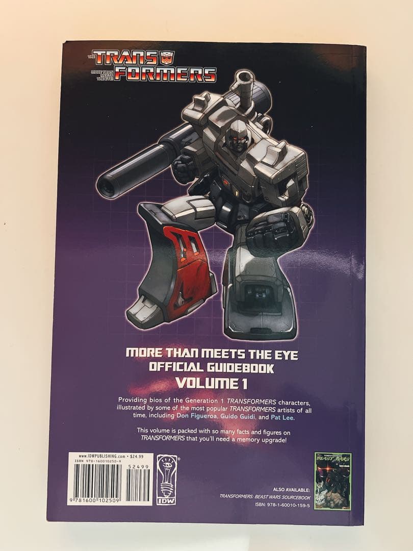 洋書 Transformers: Official Guidebook Vol.01
