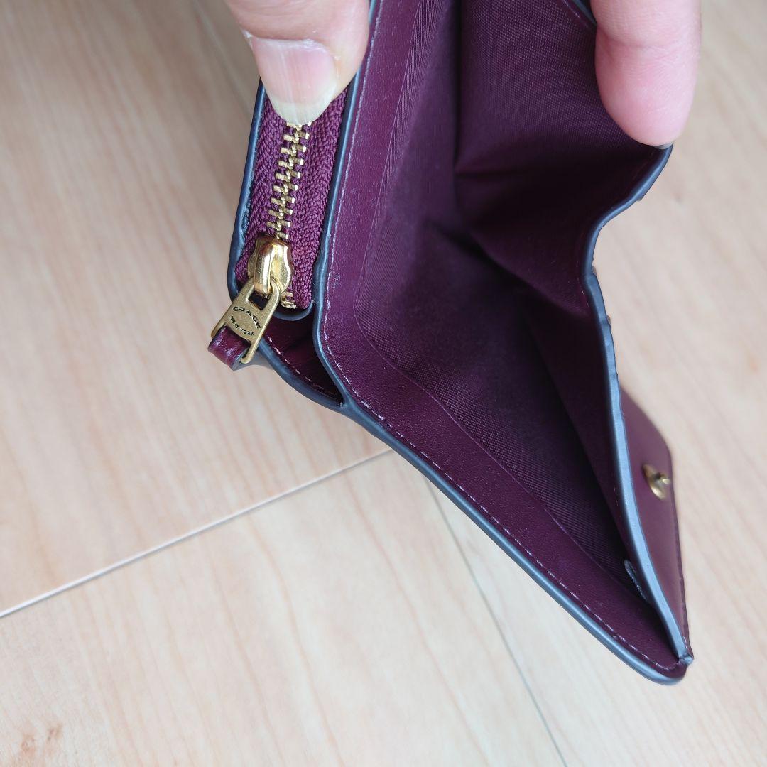 COACH コーチ ニューヨーク ビルフォールド ウォレット 折り財布