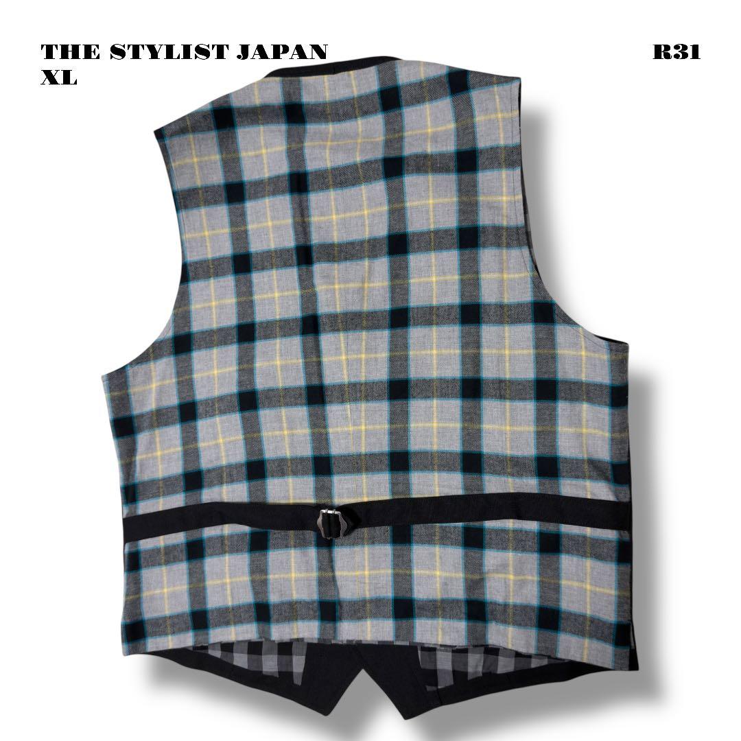 希少品！ THE STYLIST JAPAN 3P スーツ ブラック 黒 XL