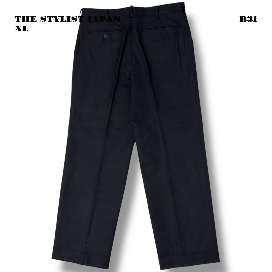 希少品！ THE STYLIST JAPAN 3P スーツ ブラック 黒 XL