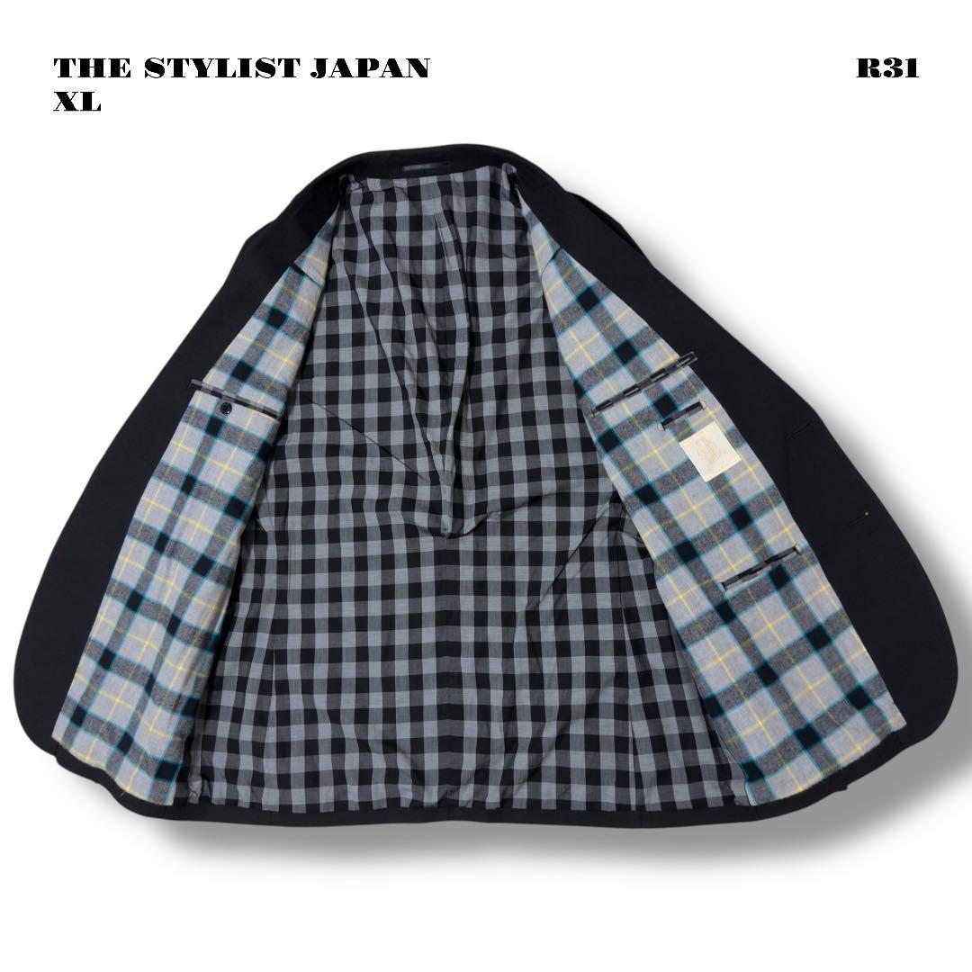 希少品！ THE STYLIST JAPAN 3P スーツ ブラック 黒 XL