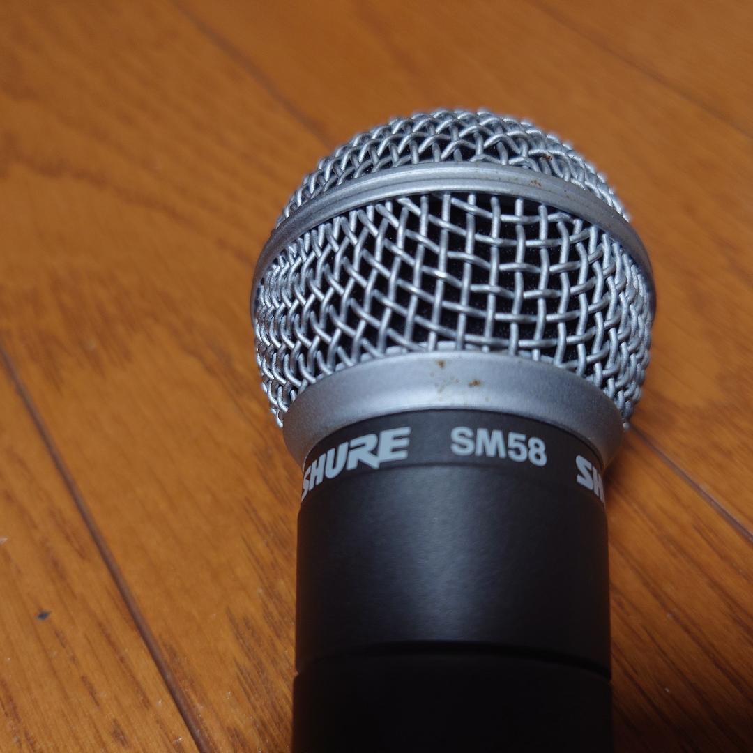SHURE SM58 マイクホルダー付き