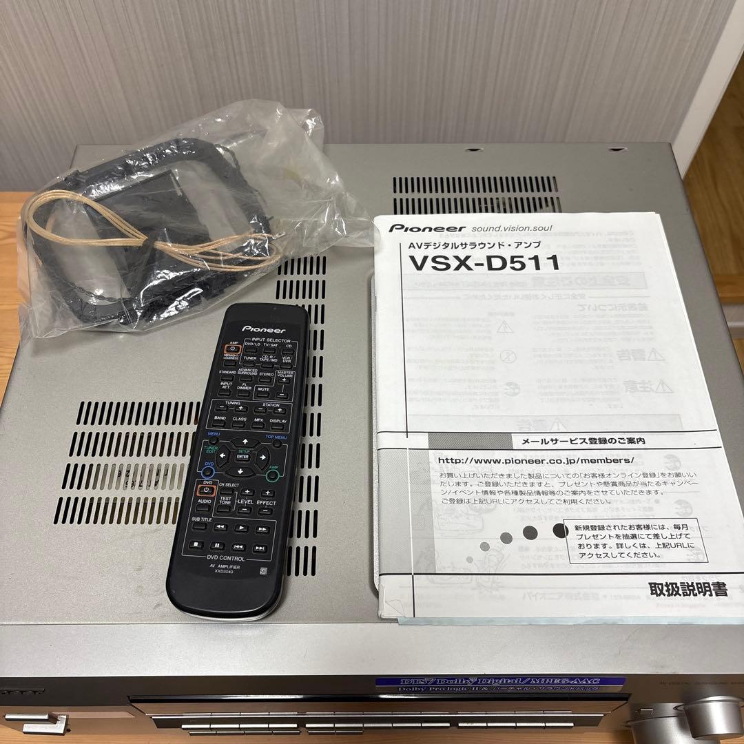 Pioneer AVデジタルサラウンドアンプ VSX-D511