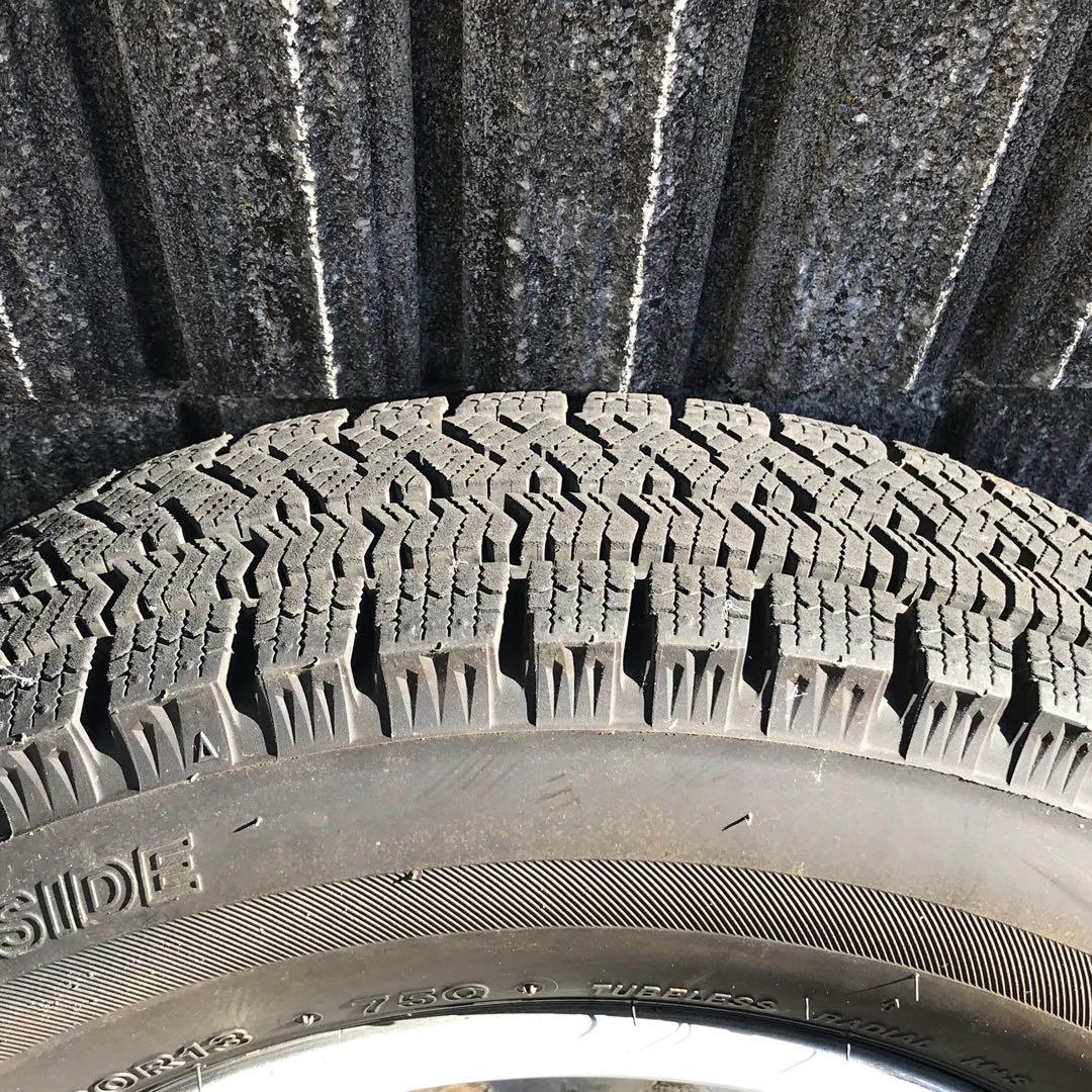 BRIDGESTONE タイヤ スタッドレス 145/80R13 4本